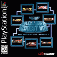 Arcade's Greatest Hits Midway Collection 2 PAL Playstation PAL box art